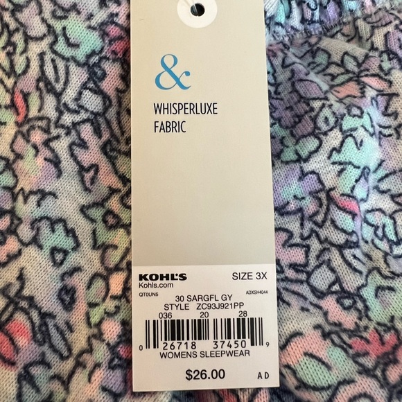 NWT PLUS SIZE SLEEP SHORTS - Picture 2 of 9